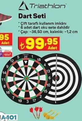 TRİATHLON DART SETİ TRİATHLON DART SETİ
